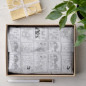 Covey-Logik-Comic-Seidenpapier Seidenpapier (Geschenk)