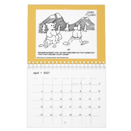 Covey-Logik-Kalender Kalender (Apr 2027)