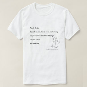 Covey-Logik-"seien Sie wie Adler-" Shirt