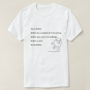 Covey-Logik-"seien Sie wie Büffel" Shirt