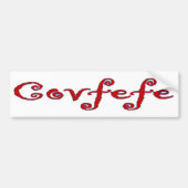 Covfefe Autoaufkleber (Vorne)
