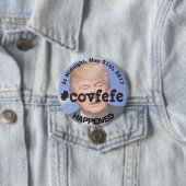 #covfefe Donald Trump tweeten Knopf Button (Beispiel)