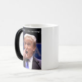 COVFEFE-Kaffee am Morgen Verwandlungstasse (Vorderseite Links)