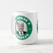 Covfefe Kaffeetasse (Vorderseite Links)