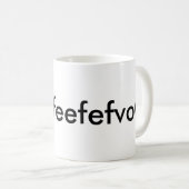 Covfefe Kaffeetasse (VorderseiteRechts)