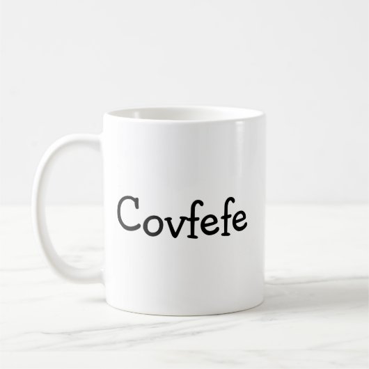Covfefe Tasse (Links)