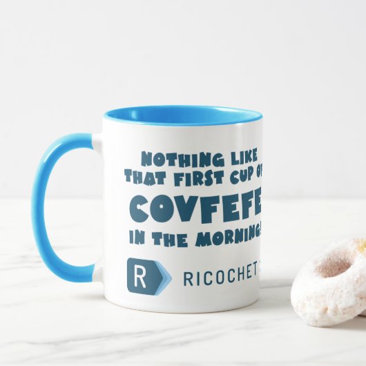 Covfefe Tasse (Mit Donut)