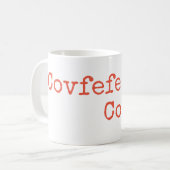 Covfefe Tasse (Vorderseite Links)