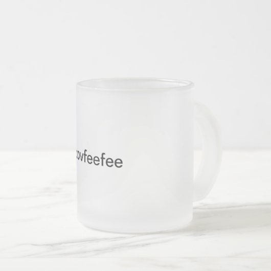 covfefe Tasse ("covfeefee " (VorderseiteRechts)