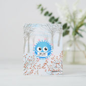 covid19 2020 Virus Weihnachtsdekoration Postkarte (Stehend Vorderseite)