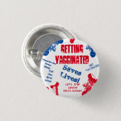 COVID19 BUTTON (Vorne & Hinten)