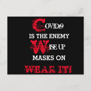 COVID19 POSTCARD POSTKARTE