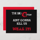 COVID19 POSTKARTE (Vorne/Hinten)