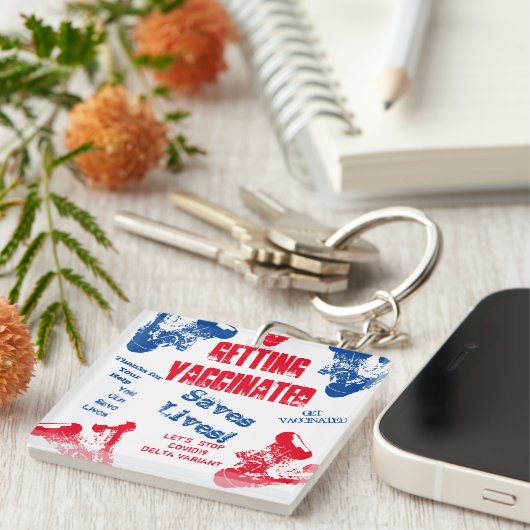 COVID19 SCHLÜSSELANHÄNGER (Vorderseite rechts)