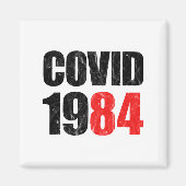 Covid 1984 magnet (Vorne)