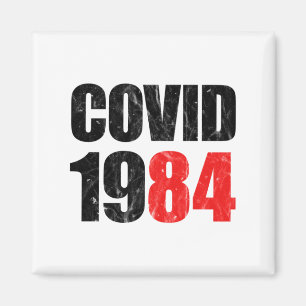 Covid 1984 magnet