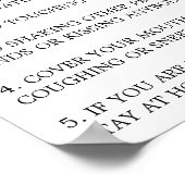 Covid-19 Beratung Poster (Ecke)