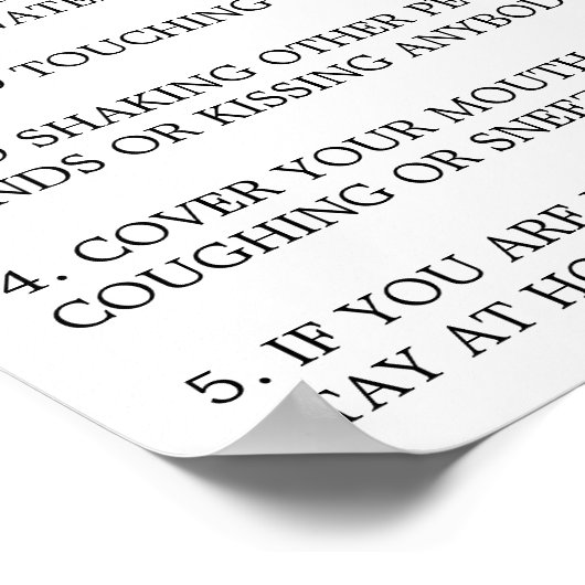 Covid-19 Beratung Poster (Ecke)