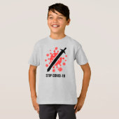 COVID-19 Boys T-Shirt (Vorne ganz)