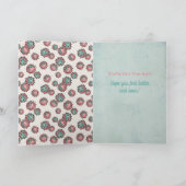 Covid 19 Corona-Virus | Gute Besserung | Förderung Karte (Innenseite)