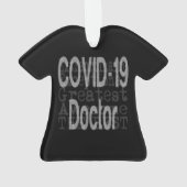 COVID-19 Doktor Extraordinaire Ornament (Rückseite)