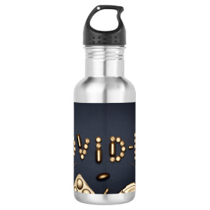 Covid-19 Edelstahlflasche