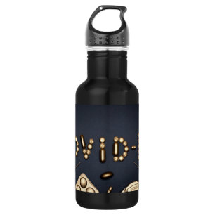 Covid-19 Edelstahlflasche