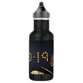 Covid-19 Edelstahlflasche (Rechts)