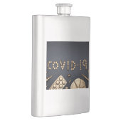 Covid-19 Flachmann (Rechts)