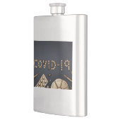 Covid-19 Flachmann (Links)