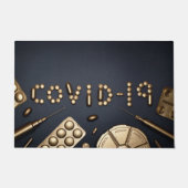 Covid-19 Floor Mat Fußmatte (Vorderseite)