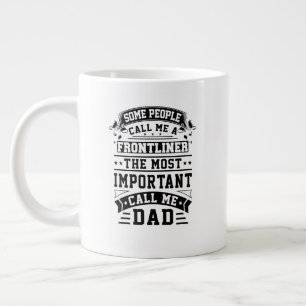 COVID 19 Frontline-Geschenk Einige Leute nennen mi Jumbo-Tasse