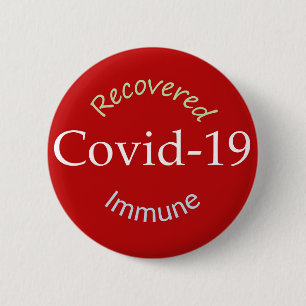 Covid-19: Genesung und Immunität Button