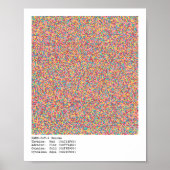 COVID-19 Genom Poster (Vorne)