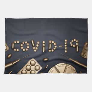 Covid-19 Geschirrtuch