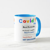 Covid 19 Impfung Tasse (VorderseiteRechts)