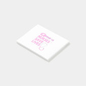 Covid 19 Krankenschwestern Rette Leben Post-it Klebezettel (angewinkelt)