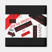 Covid-19 Magnet (Vorne)