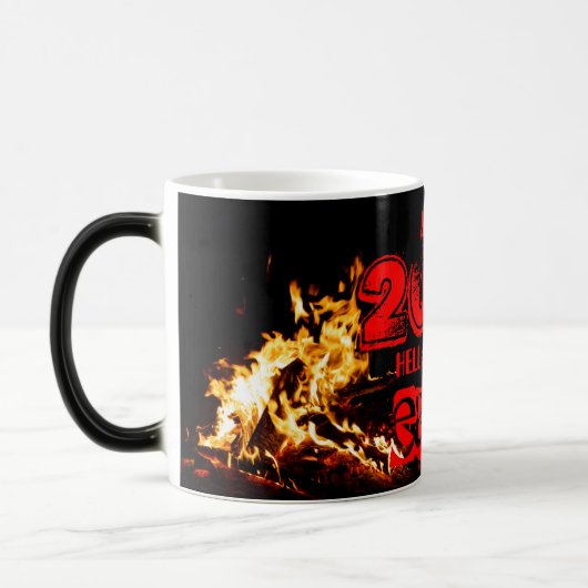 COVID-19: Nach 2020 sollte HELL einfach sein! Verwandlungstasse (Links)