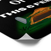 Covid-19-Plakat Poster (Ecke)