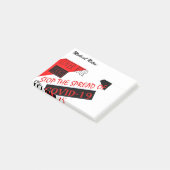 Covid-19 Post-it Klebezettel (angewinkelt)