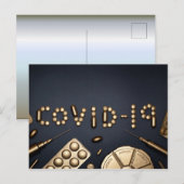 Covid-19 Postkarte (Vorne/Hinten)