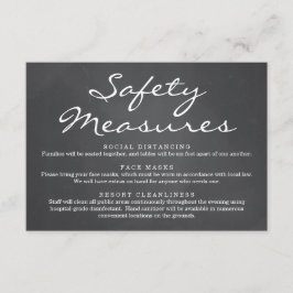 Covid 19 Sicherheitshinweise — Informationen über  Begleitkarte