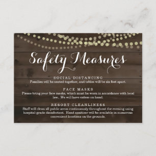 Covid 19 Sicherheitsmaske — Informationen über soz Begleitkarte