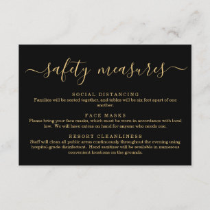Covid 19 Sicherheitsmaske Social Distancing Inform Begleitkarte