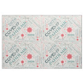 Covid-19 Textdesign Farbe2 ID742 Stoff (Yard (91,4 cm))