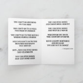 Covid-19 Time Kapsel Grußkarte Karte (Innenseite)