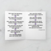 Covid-19 Time Kapsel mit der Mona Lisa Karte (Innenseite)