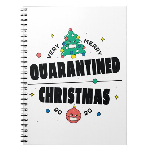 Covid 19 Überlebende Weihnachtsgestaltung Notizblock (Vorderseite)