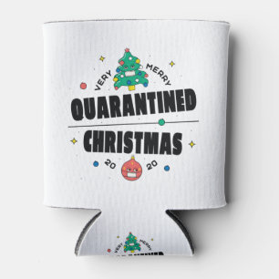 Covid 19 Überlebende Weihnachtstags-Design Dosenkühler